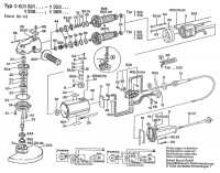 Bosch 0 601 322 001  Angle Grinder 110 V / Eu Spare Parts